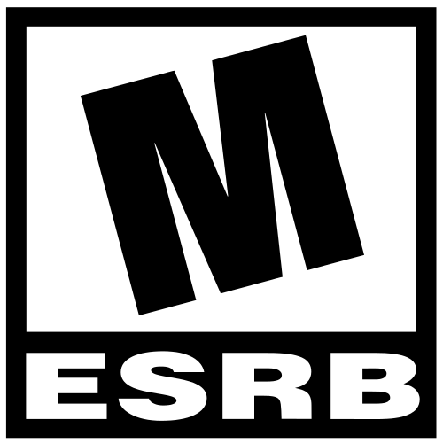 ESRB badge showing the letter “M”